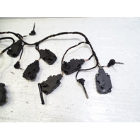 14 Mercedes W222 S550 module, heater flap servo actuators set k9749007 p9708007