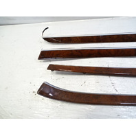 14 Mercedes W222 S550 trim set door panel upper wood moldings 2227200022 2227300080