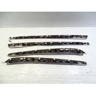14 Mercedes W222 S550 trim set door panel upper wood moldings 2227200022 2227300080