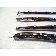 14 Mercedes W222 S550 trim set door panel upper wood moldings 2227200022 2227300080