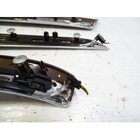 14 Mercedes W222 S550 trim set door panel upper wood moldings 2227200022 2227300080