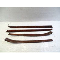 14 Mercedes W222 S550 trim set door panel upper wood moldings 2227200022 2227300080