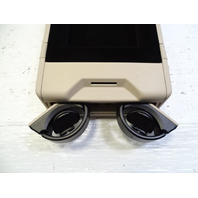 14 Mercedes W222 S550 armrest, 2nd row, cup holder, beige, 2229700030