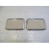 14 Mercedes W222 S550 mirror set, interior vanity 2228100717 beige