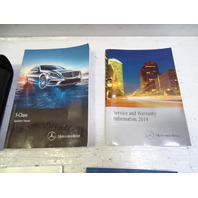 14 Mercedes W222 S550 owners manual w/case 2225844101