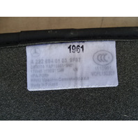 14 Mercedes W222 S550 floor mats set, OEM black, 2226840103 2226800248