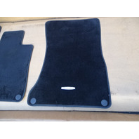 14 Mercedes W222 S550 floor mats set, OEM black, 2226840103 2226800248