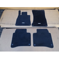 14 Mercedes W222 S550 floor mats set, OEM black, 2226840103 2226800248