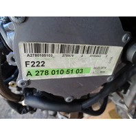 FOR PARTS 14 Mercedes W222 S550 engine, motor V8, 4.7L, M278 101k 2780105103