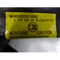Mercedes R170 SLK320 tire jack w / wrench 17mm, 1705830315, 1205810246