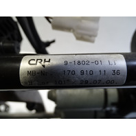 Mercedes R170 SLK320 seat track w/motors, left 1709101136