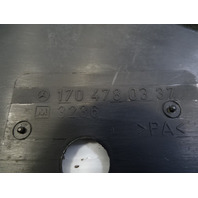 Mercedes R170 SLK320 cover, fuel pump protection, 1704780337