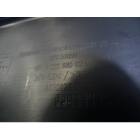 Mercedes W222 S550 trim, engine bay cowl, cover panel, right front, 2226800207