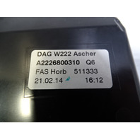 Mercedes W222 S550 ashtray, beige 2226800310