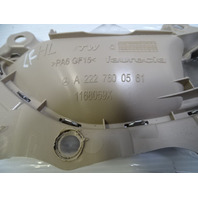 Mercedes W222 S550 door handle, interior, left rear 2227600561 beige