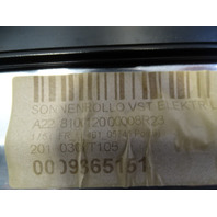 Mercedes W222 S550 sunshade roller blind, left rear, 2228100120 brown