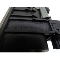 Mercedes R171 SLK280 lock, trunk handle release w/key 2037500693