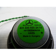 Mercedes R171 SLK280 speaker, footwell lower tweeter, 2208202402