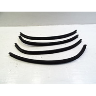 Mercedes R171 SLK280 seal set, door opening, 4pc, black