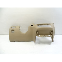 Mercedes X166 GL450 trim, dash lower panel, knee bolster, left front, beige, 1666801687