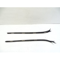 Mercedes X166 GL450 trim set, exterior windshield reveal pillar mouldings, 1666901180, 1666901280