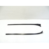Mercedes X166 GL450 trim set, exterior windshield reveal pillar mouldings, 1666901180, 1666901280