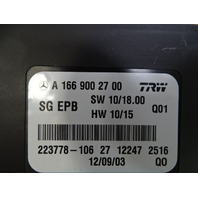 Mercedes X166 GL450 module, parking brake control 1669002700