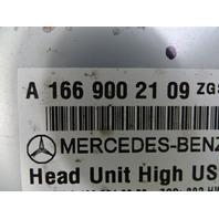 Mercedes X166 GL450 head unit, radio cd player media control 1669002109