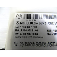 Mercedes X166 GL450 module, SAM control unit, front, 1669001708