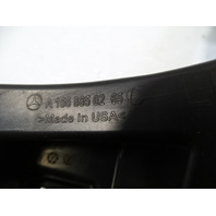 Mercedes X166 GL450 trim, bumper support mount bracket, left rear, 1668850265