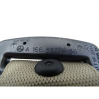 Mercedes X166 GL450 seat belt, right rear 2nd row, beige, 1668601486