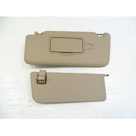 Mercedes X166 GL450 sun visor, left, beige, 1668109300