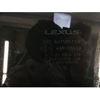 Lexus GX460 glass, door window, right rear 68113-60400 moveable