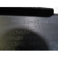 Lexus GX460 spoiler trim bumper cover left front, 76852-60010