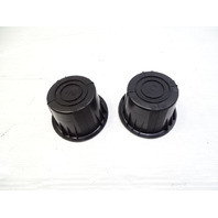 Lexus GX460 cup holder set, 3rd row quarter panel, left and right, 64745-60020 64746-60010 black