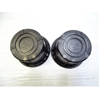 Lexus GX460 cup holder set, 3rd row quarter panel, left and right, 64745-60020 64746-60010 black