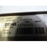 Mercedes R172 SLK350 SLK250 oil cooler, transmission, 0995001100