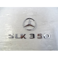 Mercedes R172 SLK350 SLK250 emblem, on trunk OEM SLK 350