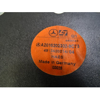Mercedes W209 CLK55 subwoofer speaker, center console rear, black, 2098202302