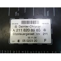 Mercedes W209 CLK55 module, seat control, left front, 2118208985