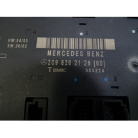 Mercedes W209 CLK55 module, door, left front, 2098202126