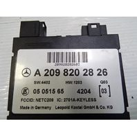 Mercedes W209 CLK55 module, keyless antenna, 2098202826