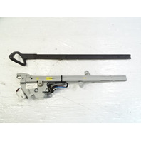 Mercedes W209 CLK55 seatbelt feeder motor w/rail, right, black, 2098600282
