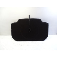 Mercedes R230 SL55 SL500 trunk carpet liner cover, center, gray