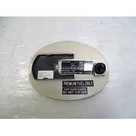 Mercedes R230 SL55 SL500 gas fuel door lid 2307570509 designo silver