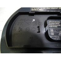 Mercedes R230 SL55 SL500 gas fuel door lid 2307570509 green black metallic