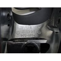 Mercedes R230 SL55 SL500 trim, w/ seat back recline switch, right dark gray 2309130411