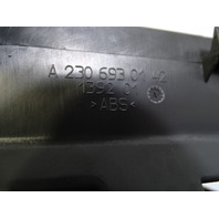 Mercedes R230 SL55 SL500 trim, luggage compartlemt, left, 2306930142, gray