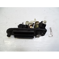 Mercedes R230 SL55 SL500 trunk lid lock and handle, w/ key