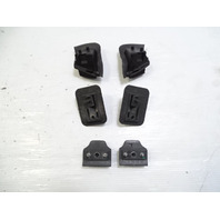 Mercedes R230 SL55 SL500 trunk lid striker stop adjuster set, 2307500126, 2307500226 black/gray